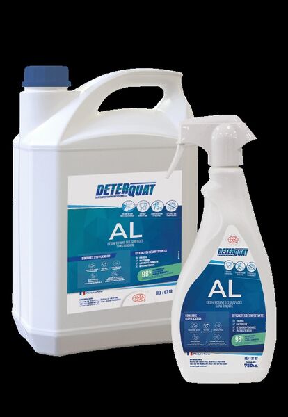 Image de Détergent désinfectant alimentaire écocert DETERQUAT AL-Bidon 5L