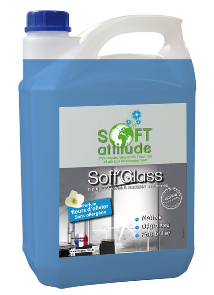 Image de Nettoyant vitres&surfaces modernes SOFT'GLASS  1849-Bidon 5L
