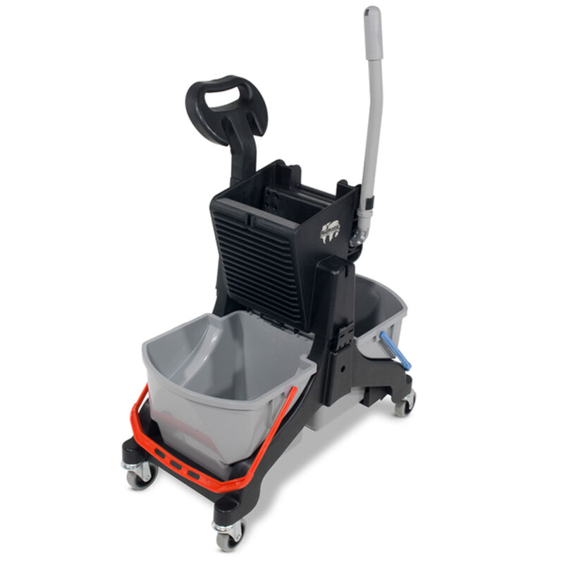 Image de Chariot de lavage double seaux  MMT1616 ReFlo Presse+seau 5L