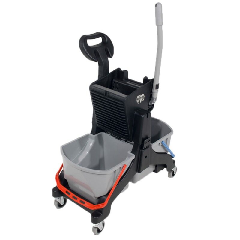Image de FDV* Chariot de lavage double seaux MMT1616 ReFlo Presse+seau 5L