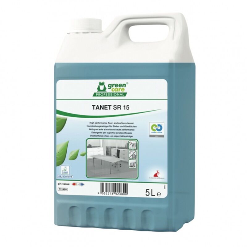 Image de TANET SR15 Nettoyant universel concentré ECOLABEL C2C - Bidon de 5L