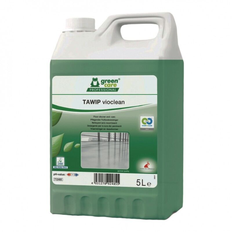 Image de TAWIP VIOCLEAN Nettoyant nourrissant sols ECOLABEL et C2C - Bidon 5L