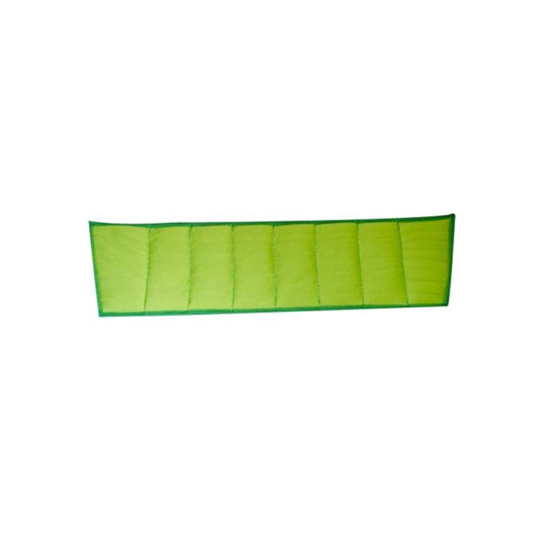 Image de Bandeau microfibre vitre vert DELTA 12 x 33cm 200gr/m²