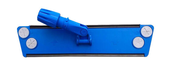 Image de Support trapèze bleu velcro ABS 40 cm