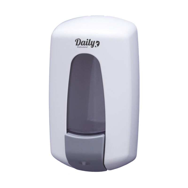Image de Distributeur de savon vrac 900ml ABS blanc DAILYK