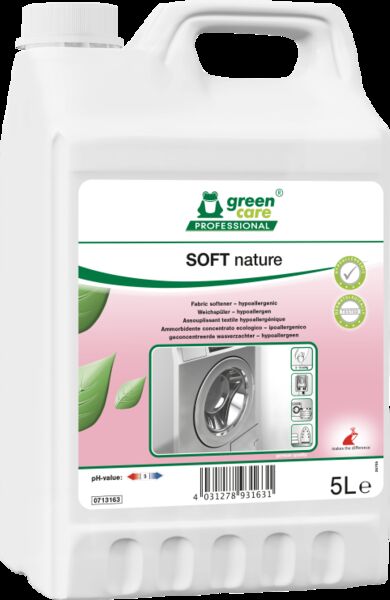 Image de Assouplissant textile SOFT NATURE GREENCARE - Bidon 5L