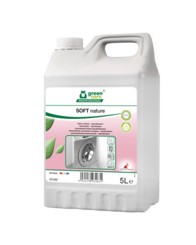 Image de Assouplissant textile SOFT NATURE GREENCARE - Bidon 5L