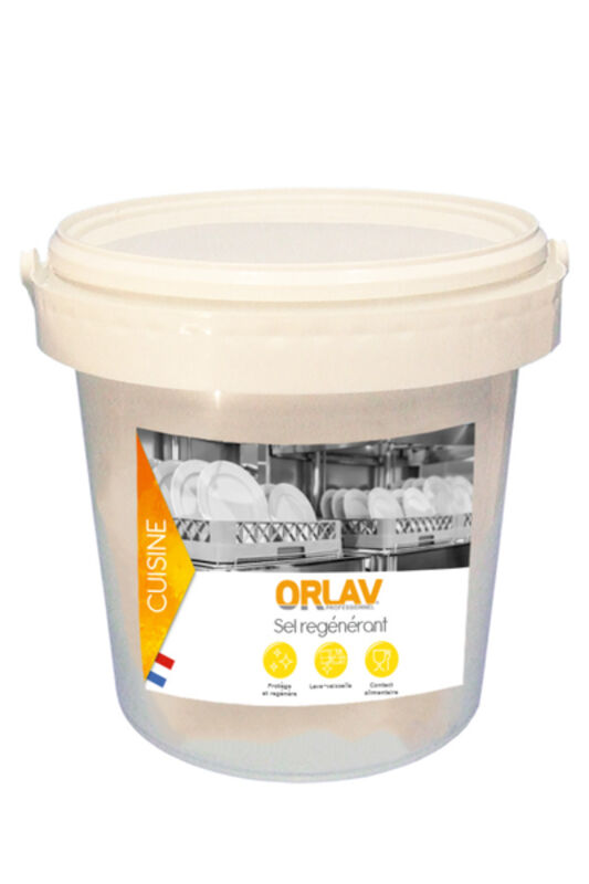 Image de Sel regénérant machine ORLAV - 129 - Seau 10 kg