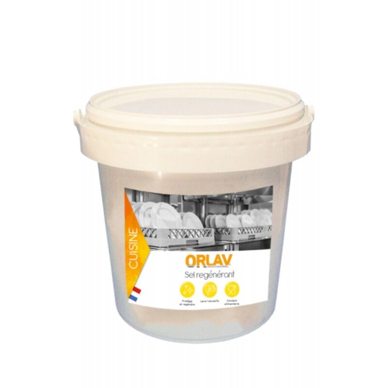 Image de Sel regénérant machine ORLAV - 129 - Seau 10 kg