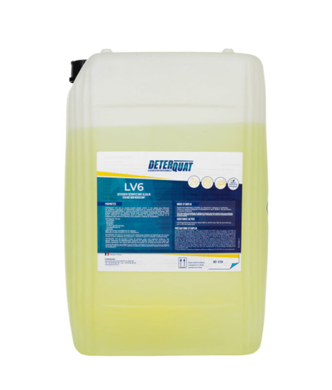 Image de Détergent désinfectant chloré 720 DETRQUAT LV6 - Bidon 20L