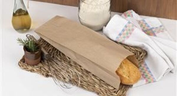 Image de Sachet sandwich en papier kraft 100% pure cellulose - Ct de 1000
