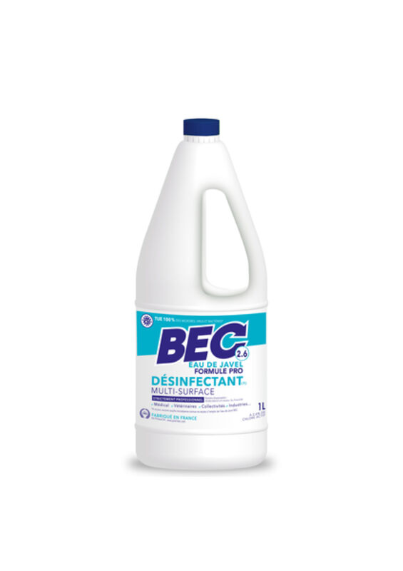 Image de Javel liquide 2,6% - Bidon 1L