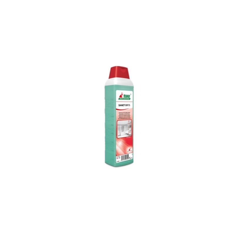Image de SANET BR75 Nettoyant désincrustant sanitaires - Bidon de 1L