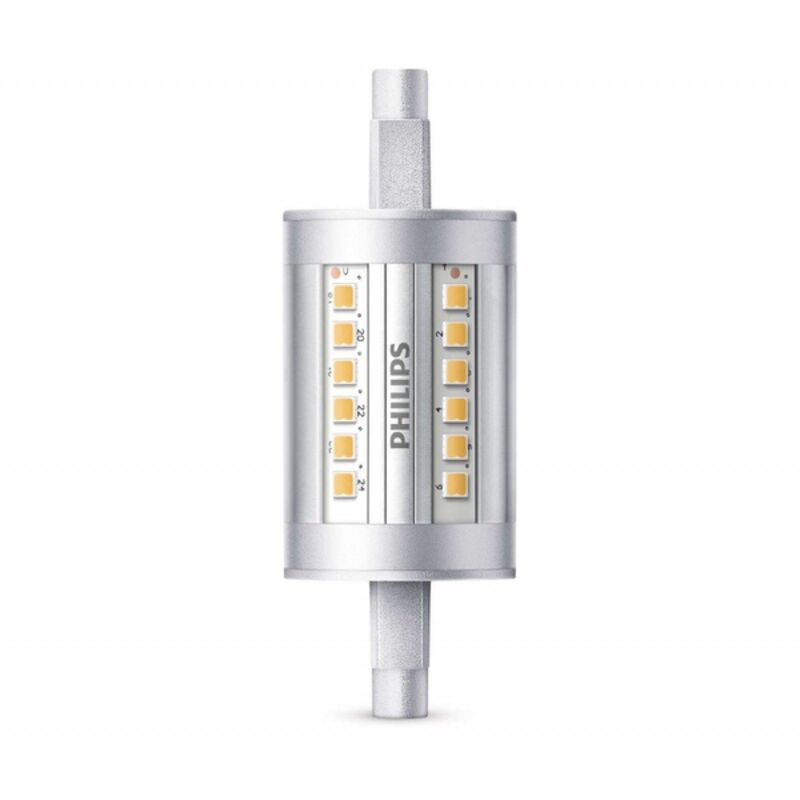 Image de Lampe LED Crayon R7s 78mm 7,5-60W WH