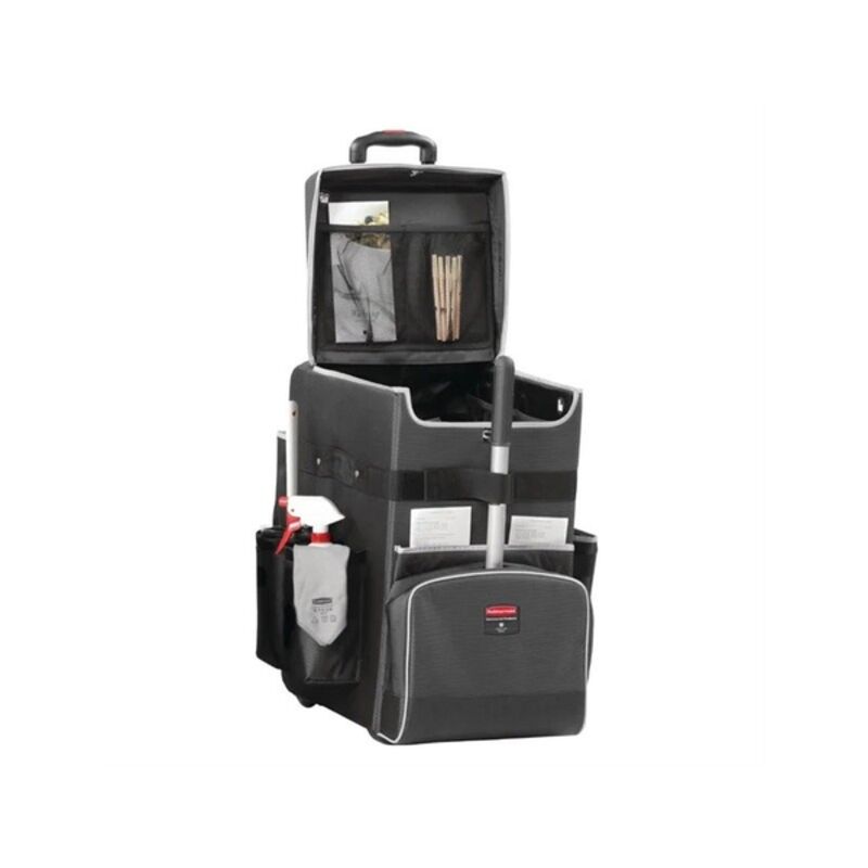 Image de Grand chariot gris QUICK CART grande taille RUBBERMAID