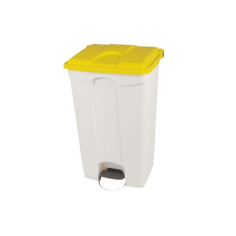 Image de Poubelle container de cuisine 90L corps blanc