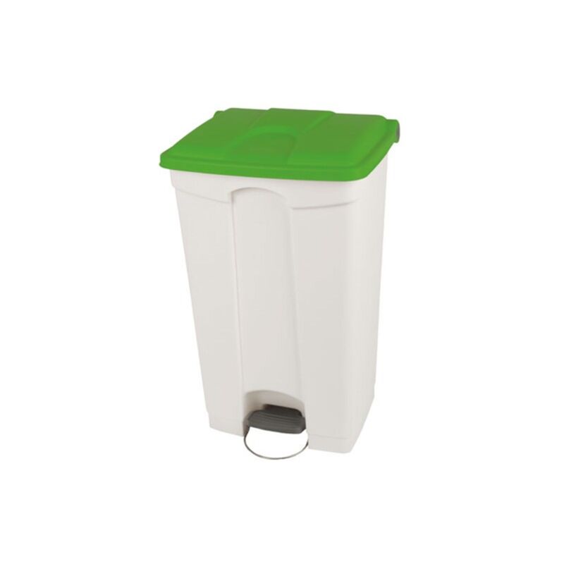 Image de Poubelle container de cuisine 90L corps blanc
