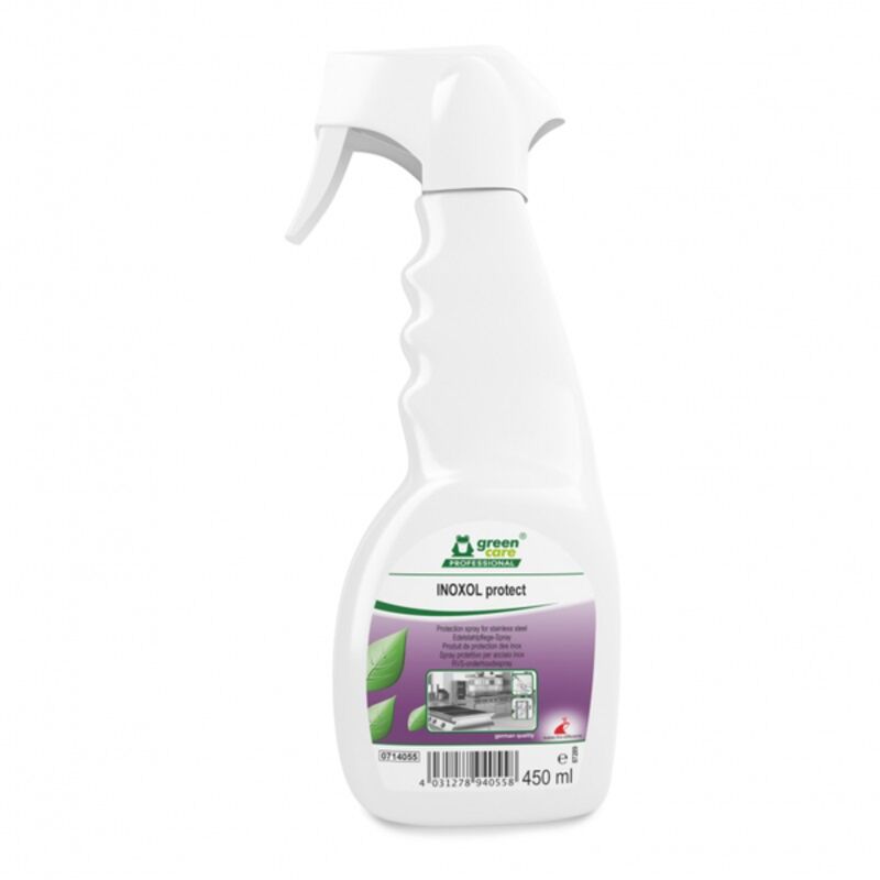 Image de Nettoyant inox 3 en 1 INOXOL PROTECT GREEN CARE - Spray 450ml