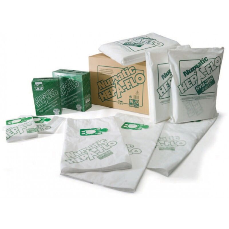 Image de Sac aspirateur 604017 HEPAFLO 25L - Lot de 10