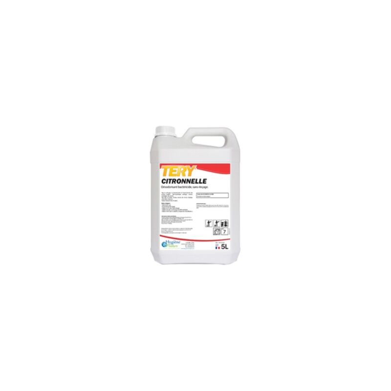 Image de Désodorisant bactéricide TERY Citronnelle - Bidon 5L