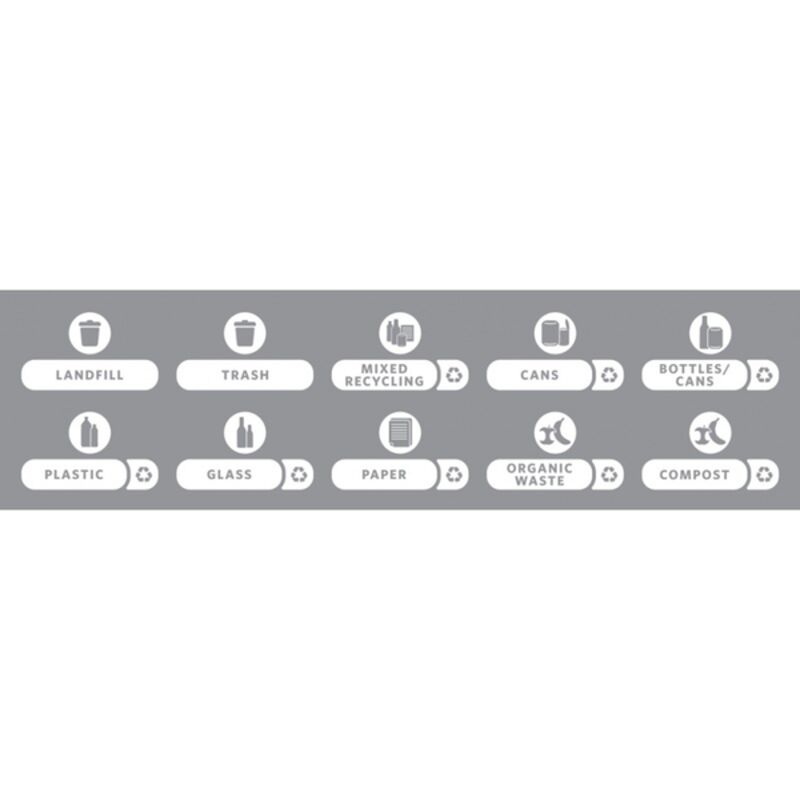Image de Etiquettes pour station de recyclage SLIM JIM - Kit 10