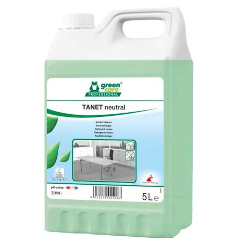 Image de TANET NEUTRAL Nettoyant surfaces multi-usages ECOLABEL - Bidon 5L