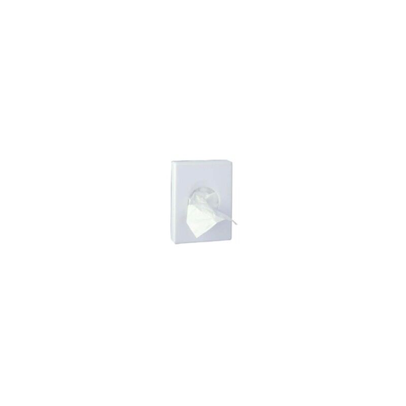 Image de Distributeur pour sachet hygiène féminine ABS Blanc