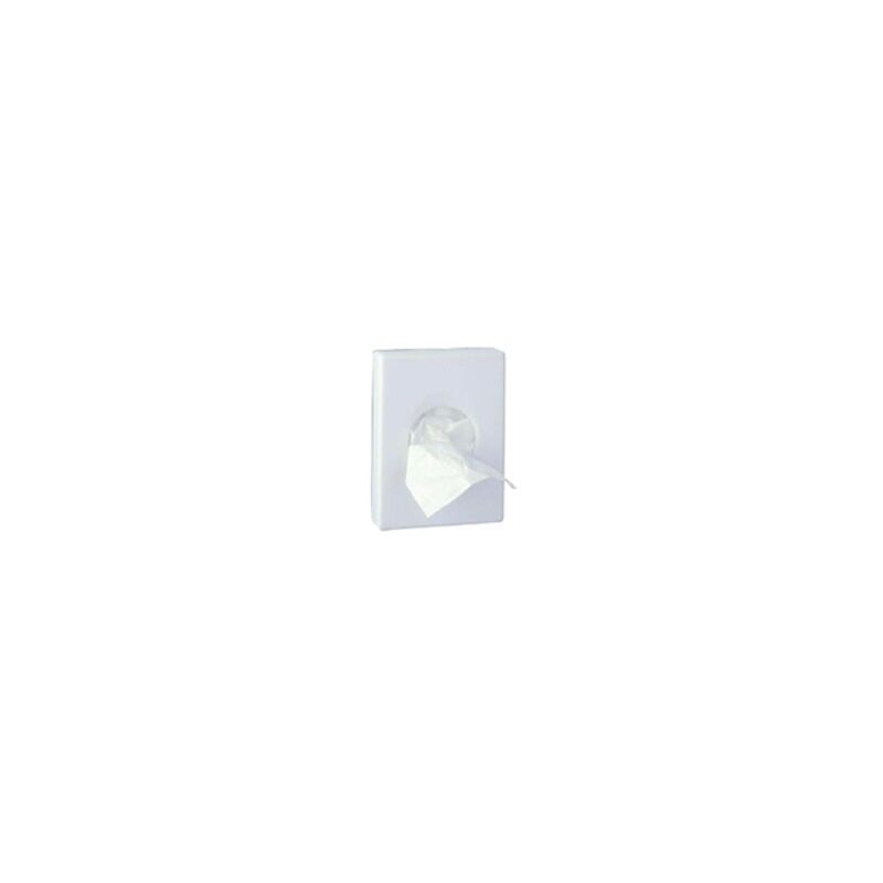 Image de Distributeur pour sachet hygiène féminine ABS Blanc