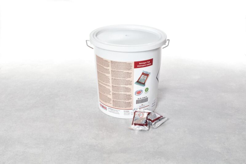 Image de Tablette détergent pour four (rouge) RATIONAL 6kg - Seau de 100