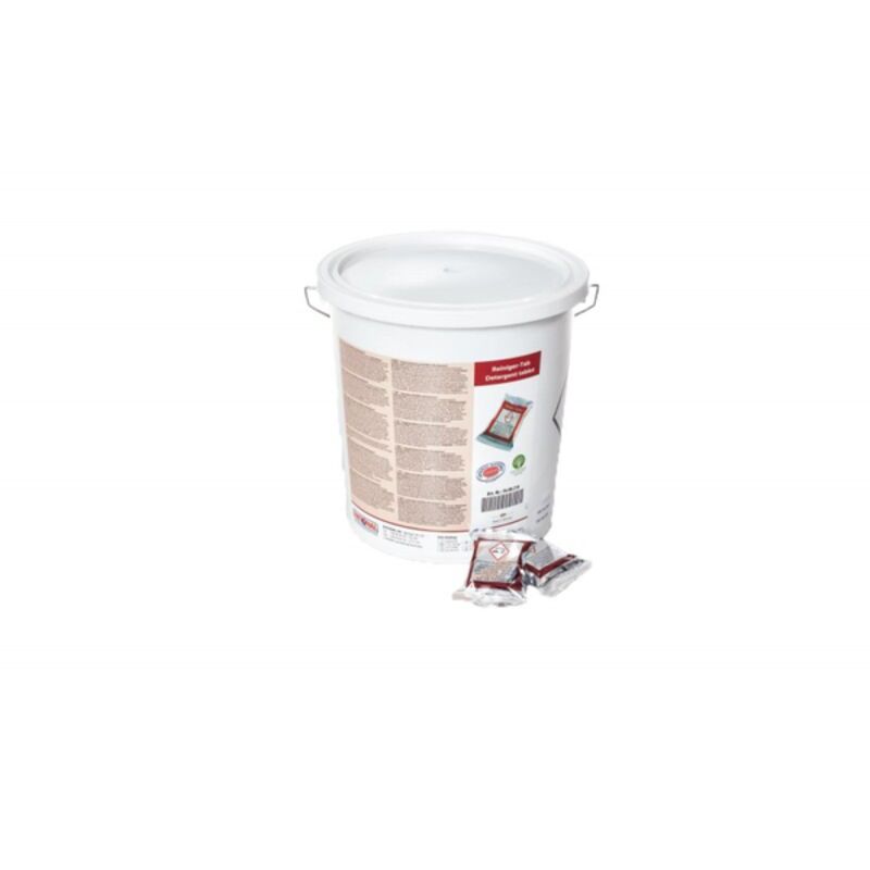 Image de Tablette détergent pour four (rouge) RATIONAL 6kg - Seau de 100