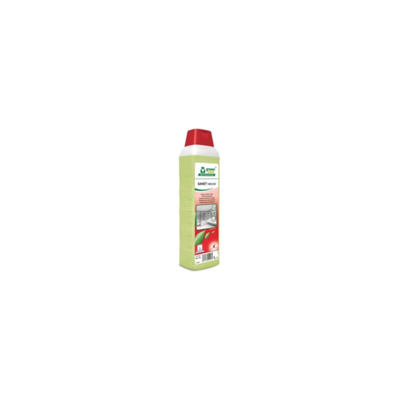 Image de Nettoyant sanitaires vinaigre SANET NATURAL ECOLABEL - Bidon 1L