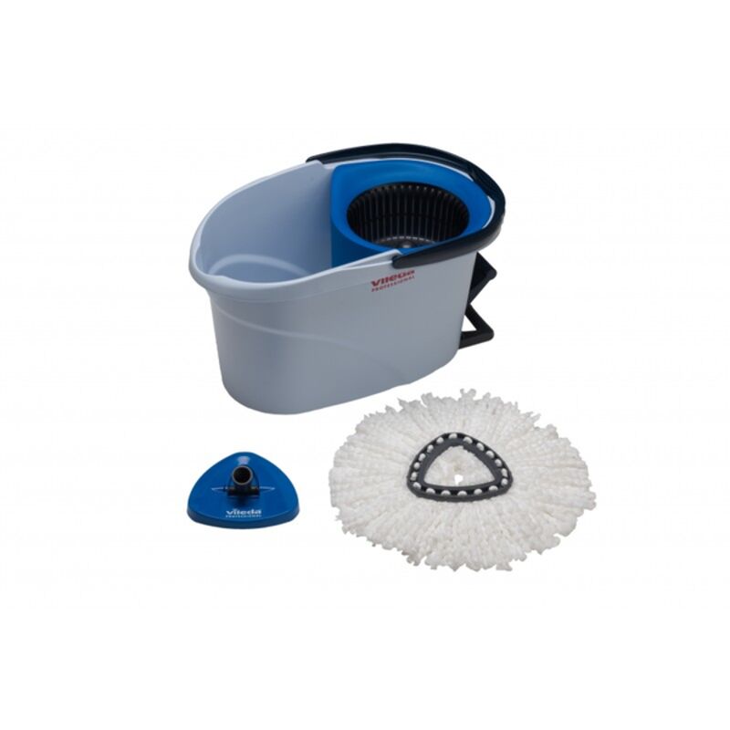 Image de Kit ULTRASPIN MINI avec seau 6L + presse + frange + support