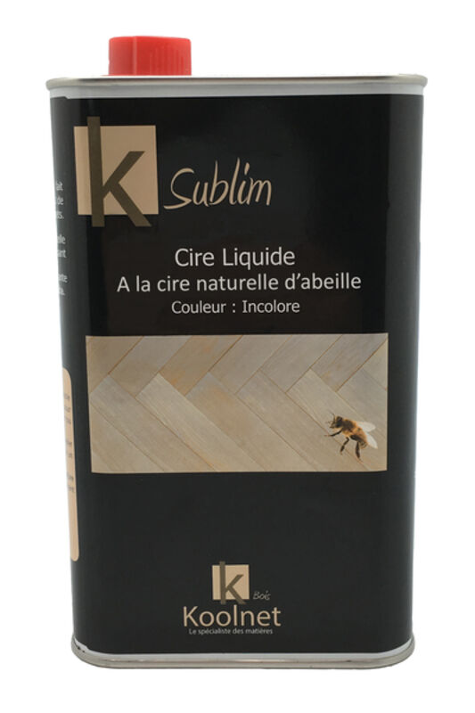Image de Cire liquide à la cire d'abeille KSUBLIM  - Bidon 1L