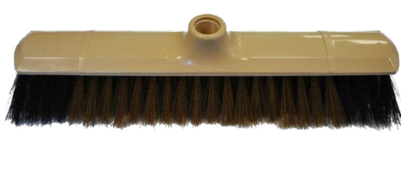 Image de Balai synthétique moustache  38cm avec monture plastique à vis