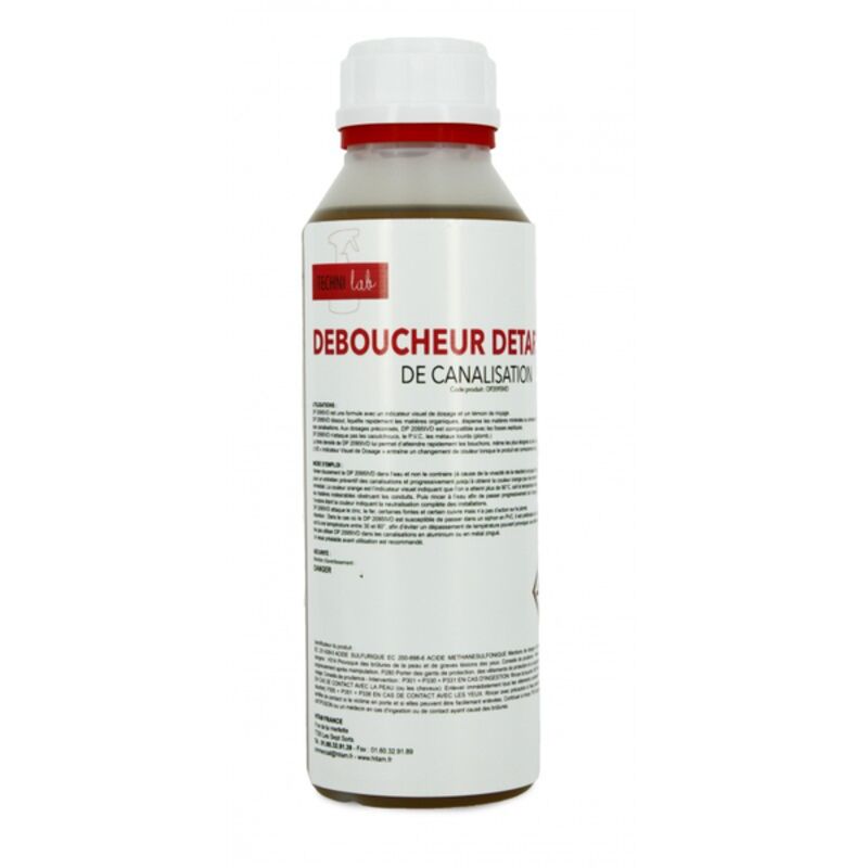 Image de Déboucheur détartrant canalisation - Dose 250ml
