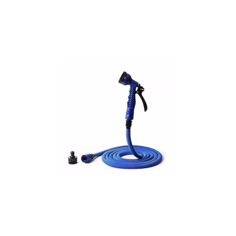 Image de Tuyau d'arrosage extensible de 7 à 15m NAJA10 bleu