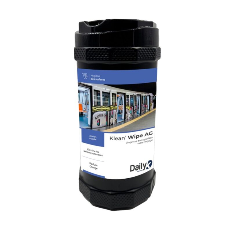 Image de KLEAN'WIPE AG lingettes anti-graffitis DAILY K - Boite de 80