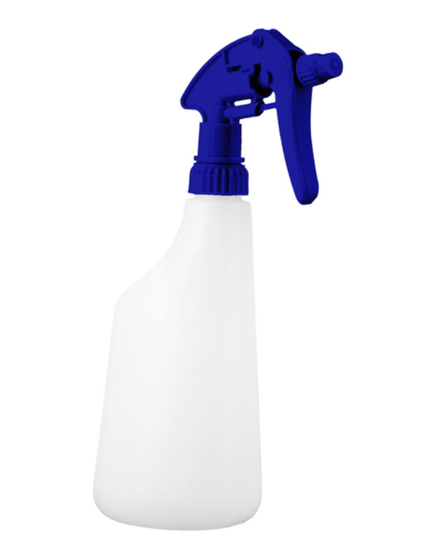 Image de Pulvérisateur translucide 650ml avec tête couleur (BU/RO/JA/VE) art.