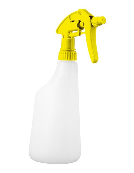 Image de Pulvérisateur translucide 650ml avec tête couleur (BU/RO/JA/VE) art.
