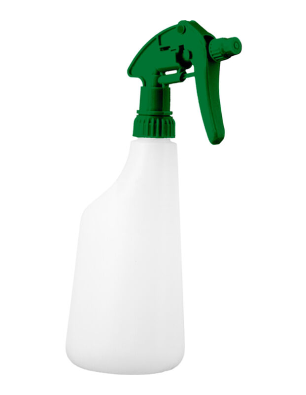 Image de Pulvérisateur translucide 650ml avec tête couleur (BU/RO/JA/VE) art.
