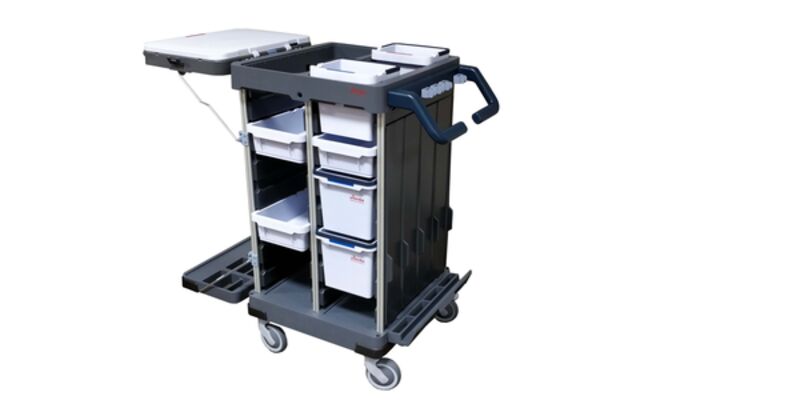 Image de Chariot VILEDA ORIGO 2 CX COMPACT bionettoyage & pré-imprégnation
