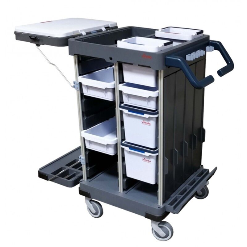 Image de Chariot VILEDA ORIGO 2 CX COMPACT bionettoyage & pré-imprégnation