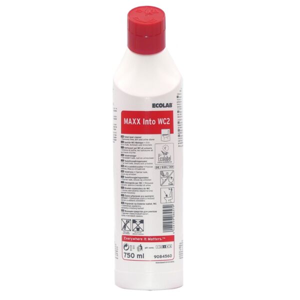 Image de Gel WC détartrant écolabel MAXX INTO WC2-Flacon 750ml