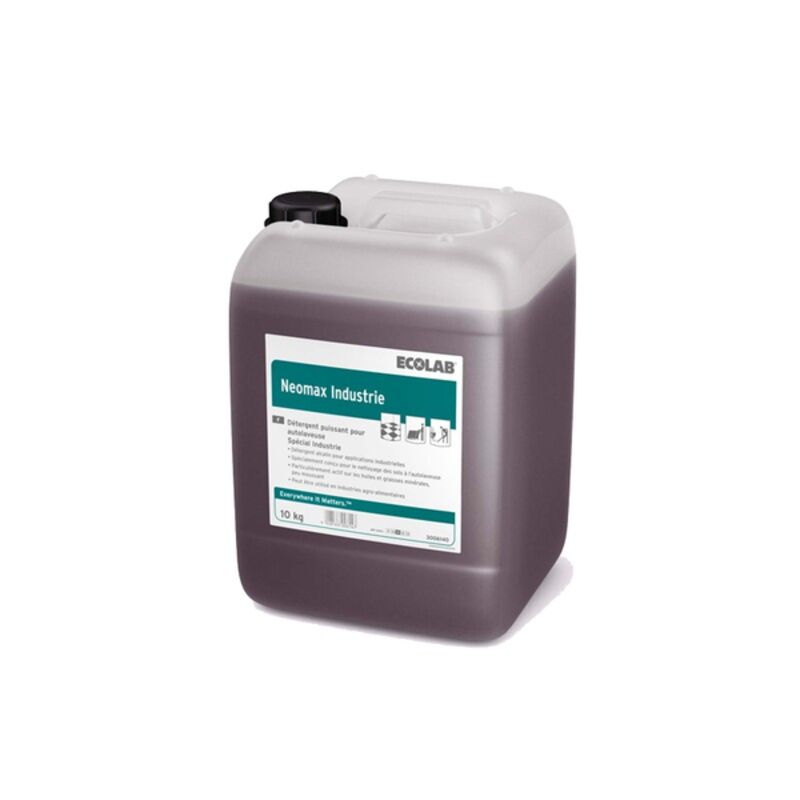 Image de NEOMAX INDUSTRIE Détergent alcalin ECOLAB - 3006140 - Bidon 10L