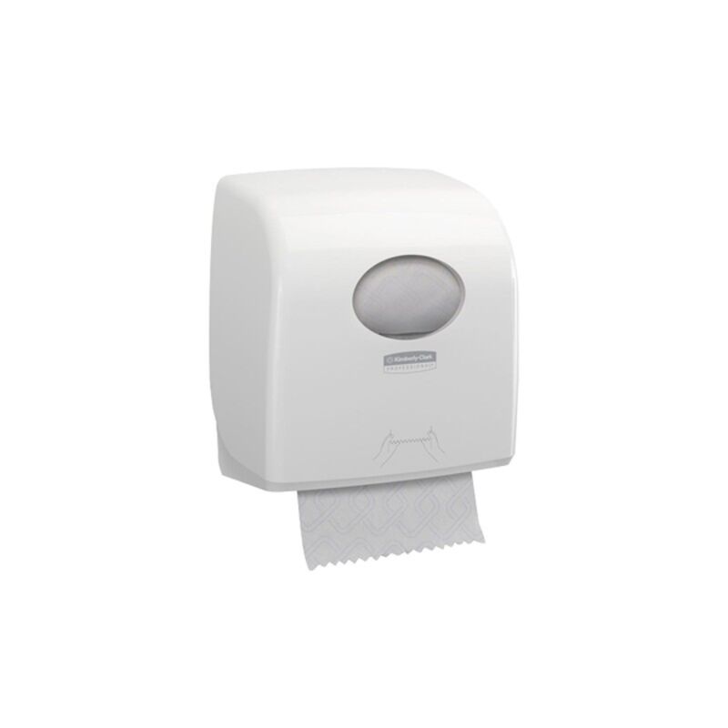 Image de Distributeur essuie-mains rouleaux 190m AQUARIUS SLIMROLL blanc