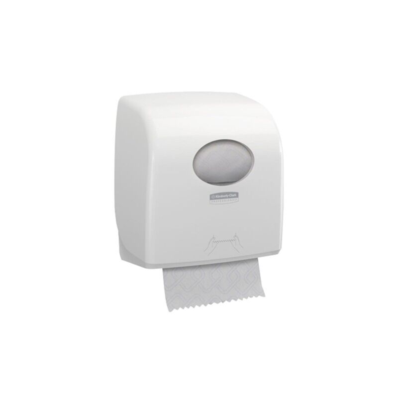 Image de Distributeur essuie-mains rouleaux 190m AQUARIUS SLIMROLL blanc