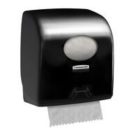 Image de Distributeur essuie-mains rouleaux 350m AQUARIUS noir