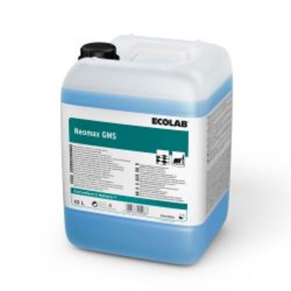 Image de Détergent alcalin autolaveuse NEOMAX GMS ECOLAB - 3024960 - Bidon 10L