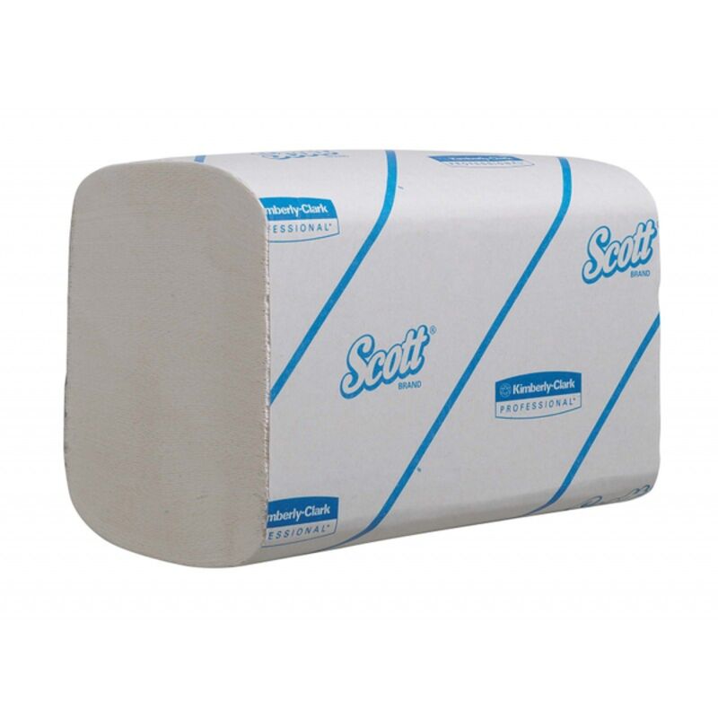 Image de Essuie-mains pliés blanc écolabel SCOTT ESSENTIAL- Ct 5100