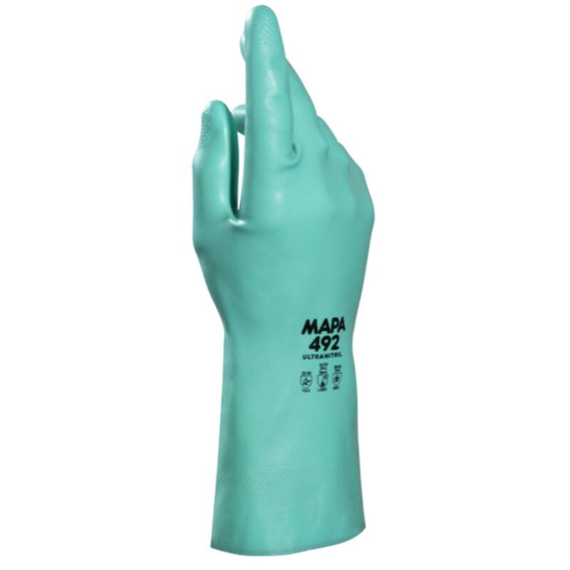 Image de Gant nitrile vert type A ULTRANITRIL 492 (T6 à T11) - 1 paire